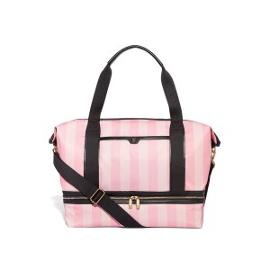 Сумка Victoria's Secret The VS Getaway Overnight Bag Signature Stripe