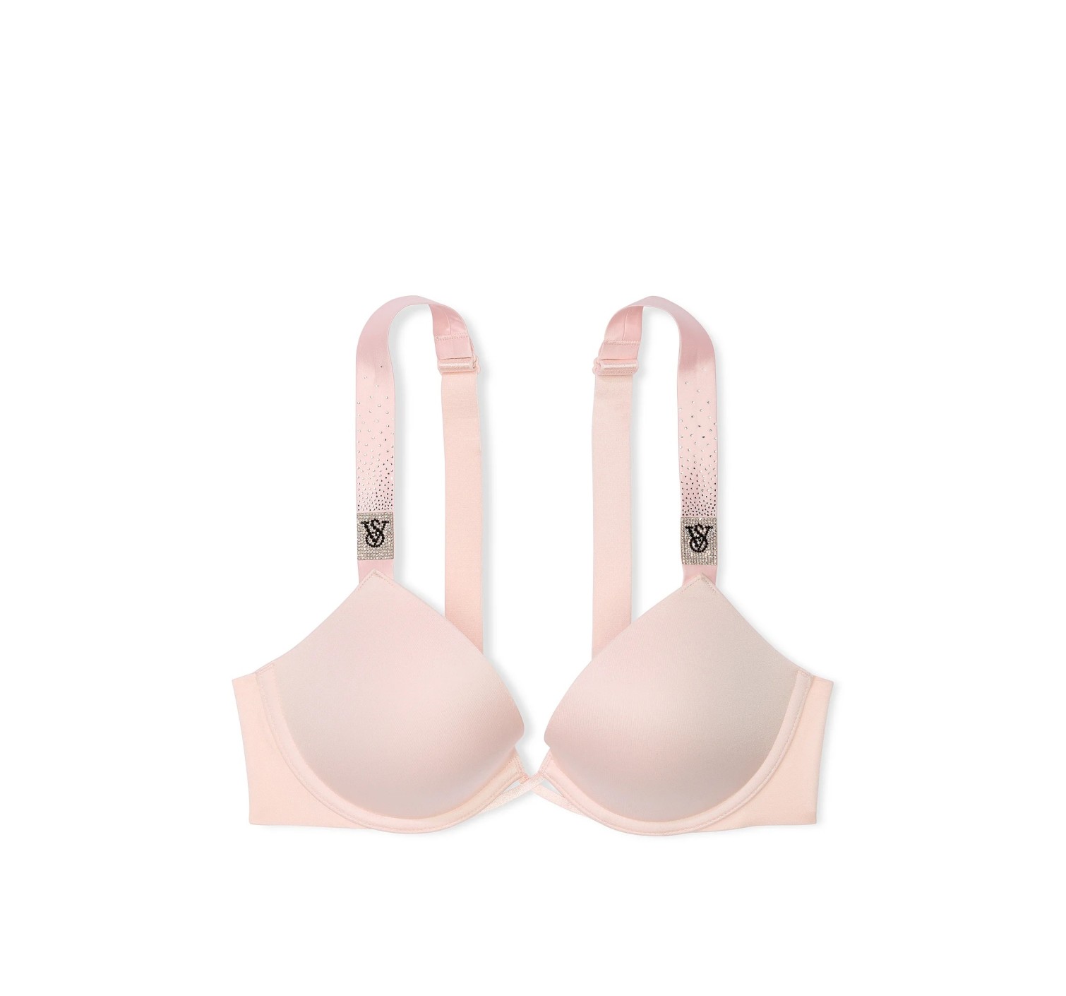 Комплект білизни Shine Strap Push-up Bra Set Angel Pink