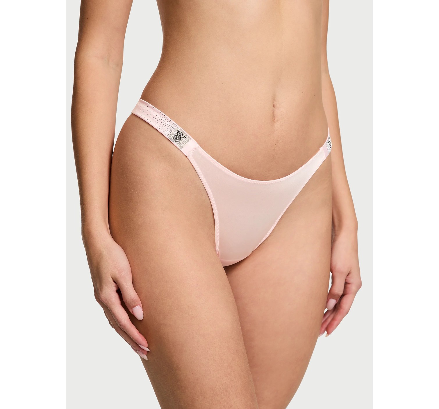 Комплект білизни Shine Strap Push-up Bra Set Angel Pink