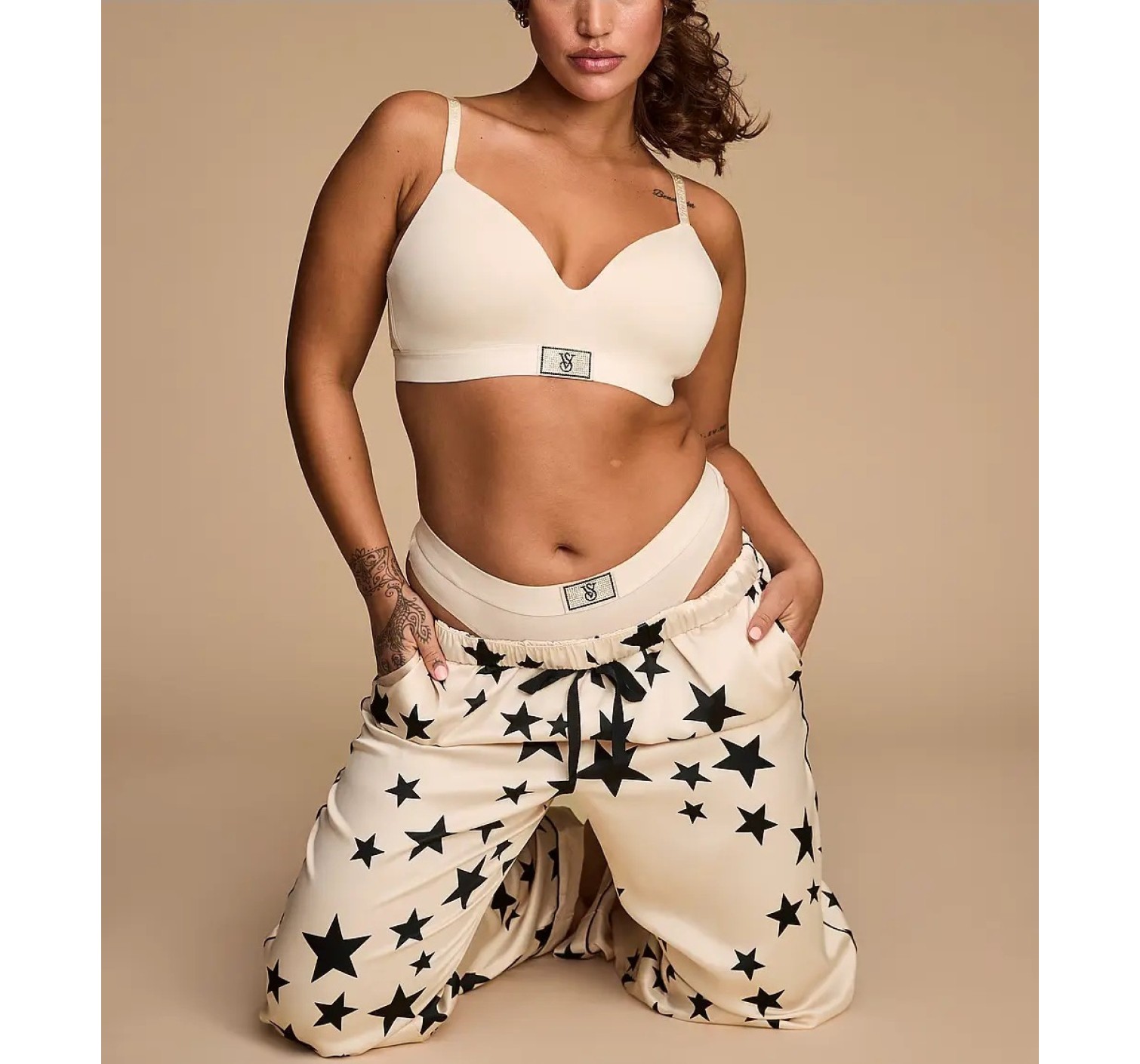 Комплект білизни T-shirt Push-up Full Coverage Beige