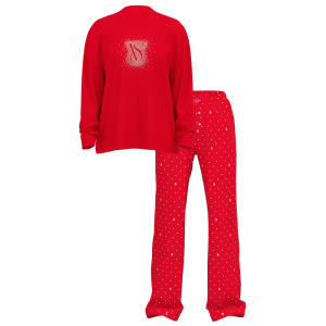 Піжама Flannel Long-Sleeve Tee-Jama Set Lipstick