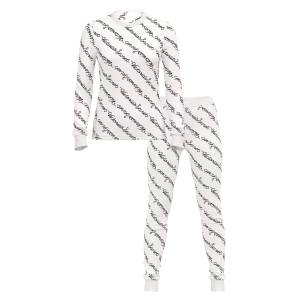 Піжама Thermal Long Pajama Set White Logo