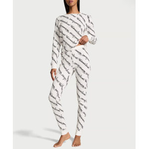 Піжама Thermal Long Pajama Set White Logo