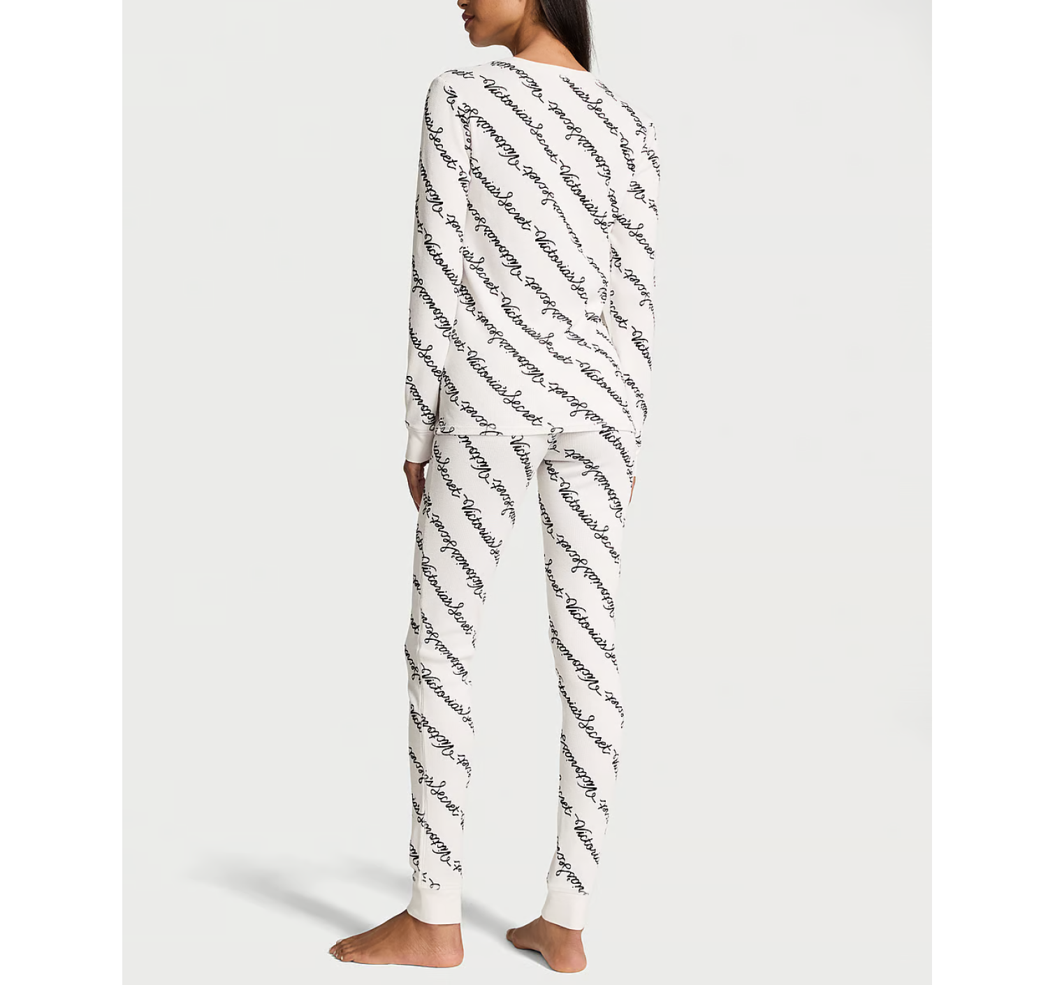 Піжама Thermal Long Pajama Set White Logo