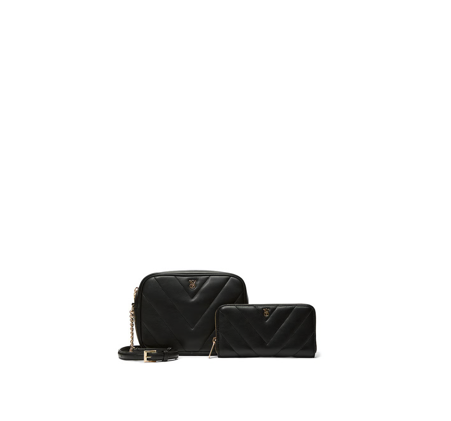 Гаманець Large Wallet with Zip Black