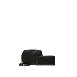 Гаманець Large Wallet with Zip Black
