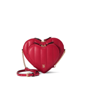 Сумка Heart Crossbody Bag Red Lacquer