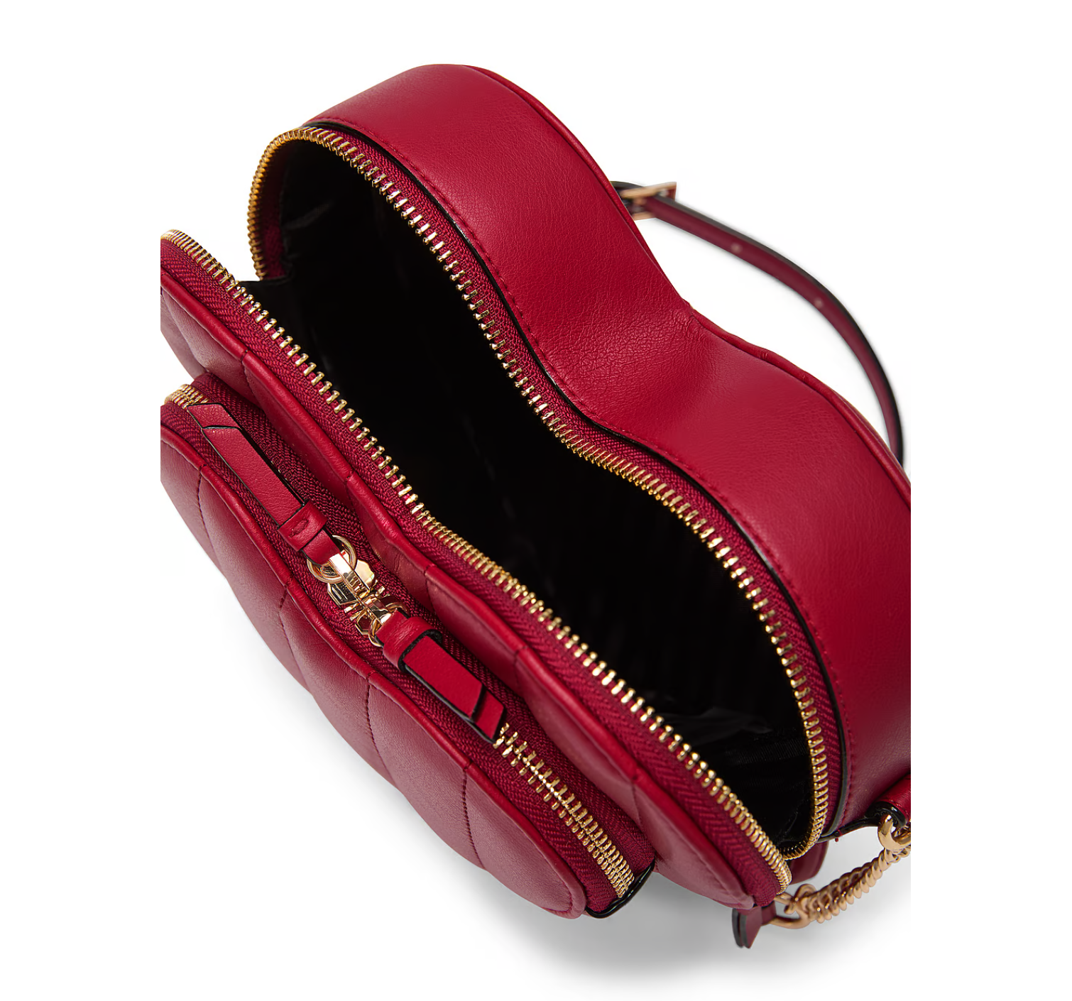 Сумка Heart Crossbody Bag Red Lacquer
