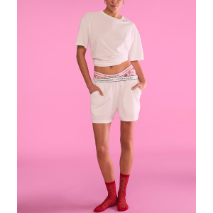 Пижама Cotton Short Pajama Set White