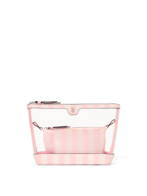 Косметичка 2-Piece Makeup Bag Heritage Stripe