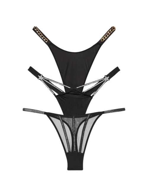 Набор трусиков Shine Strap Thong Panty Box Set Mix