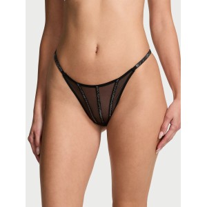 Комплект білизни Very Sexy Sheer Shine Unlined Low-Cut Demi Bra set Mesh Black