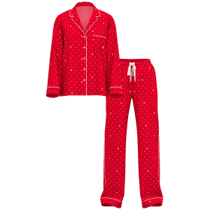 Піжама Flannel Long Pajama Set Lipstick Logo Dos