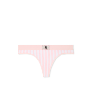 Трусики Logo Cotton Shine Patch Thong Panty Pretty Blossom Stripes
