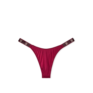 Трусики Shine Strap Thong Panty Campari Red