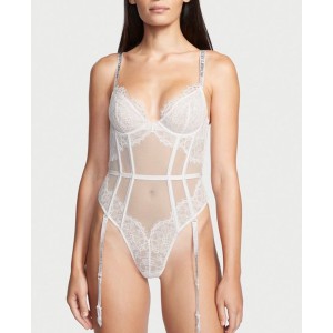 Боди Demi Teddy with Shine Straps & Garters