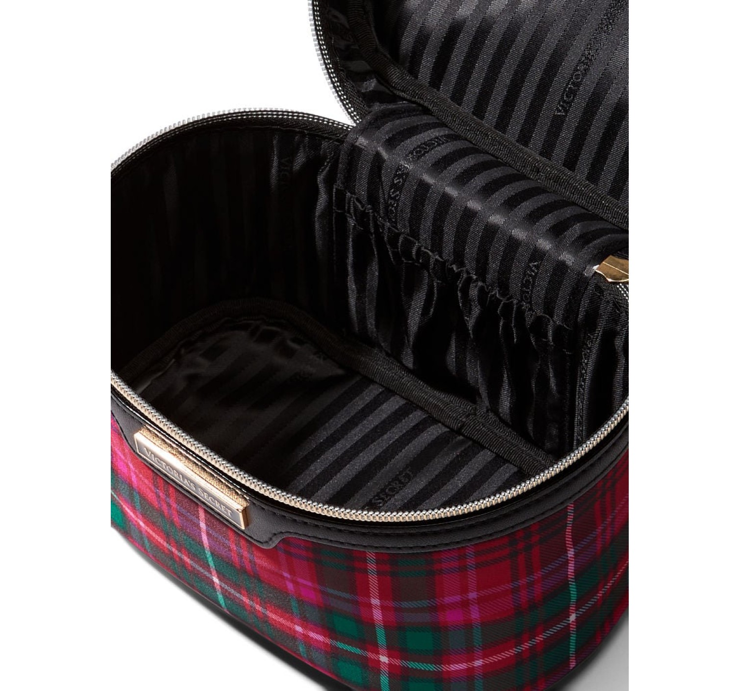 Бьюти кейс Victoria’s Secret Train Case Bright Tartan