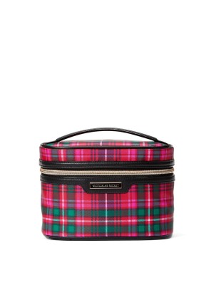 Бьюти кейс Victoria’s Secret Train Case Bright Tartan