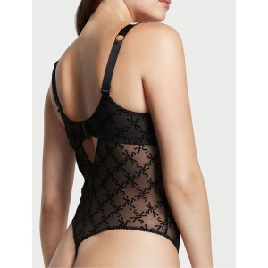 Боди Victoria’s Secret Very Sexy Shine Strap Mesh Bodysuit