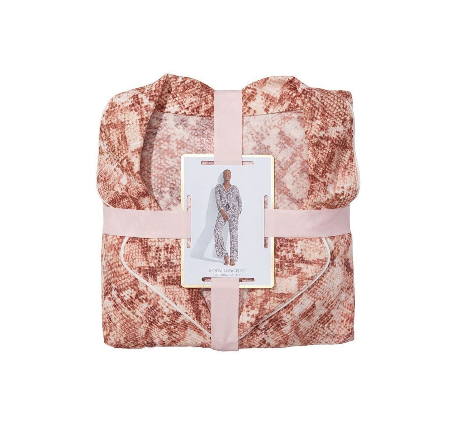 Піжама Modal Long Pajama Set Snake print
