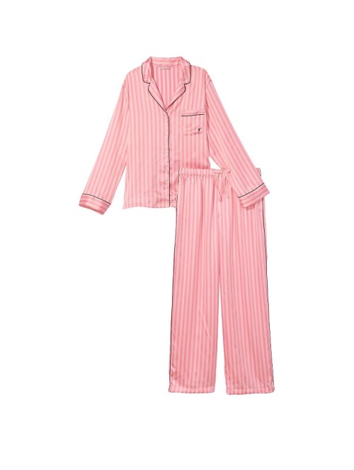 Розовая пижама Виктория Сикрет Angel Pink Stripe