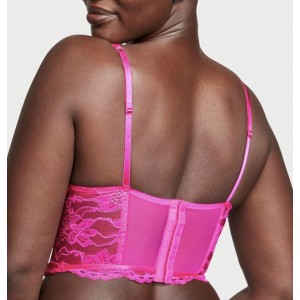 Комплект белья Victoria’s Secret Very Sexy Shine strap Balconette Summer pink