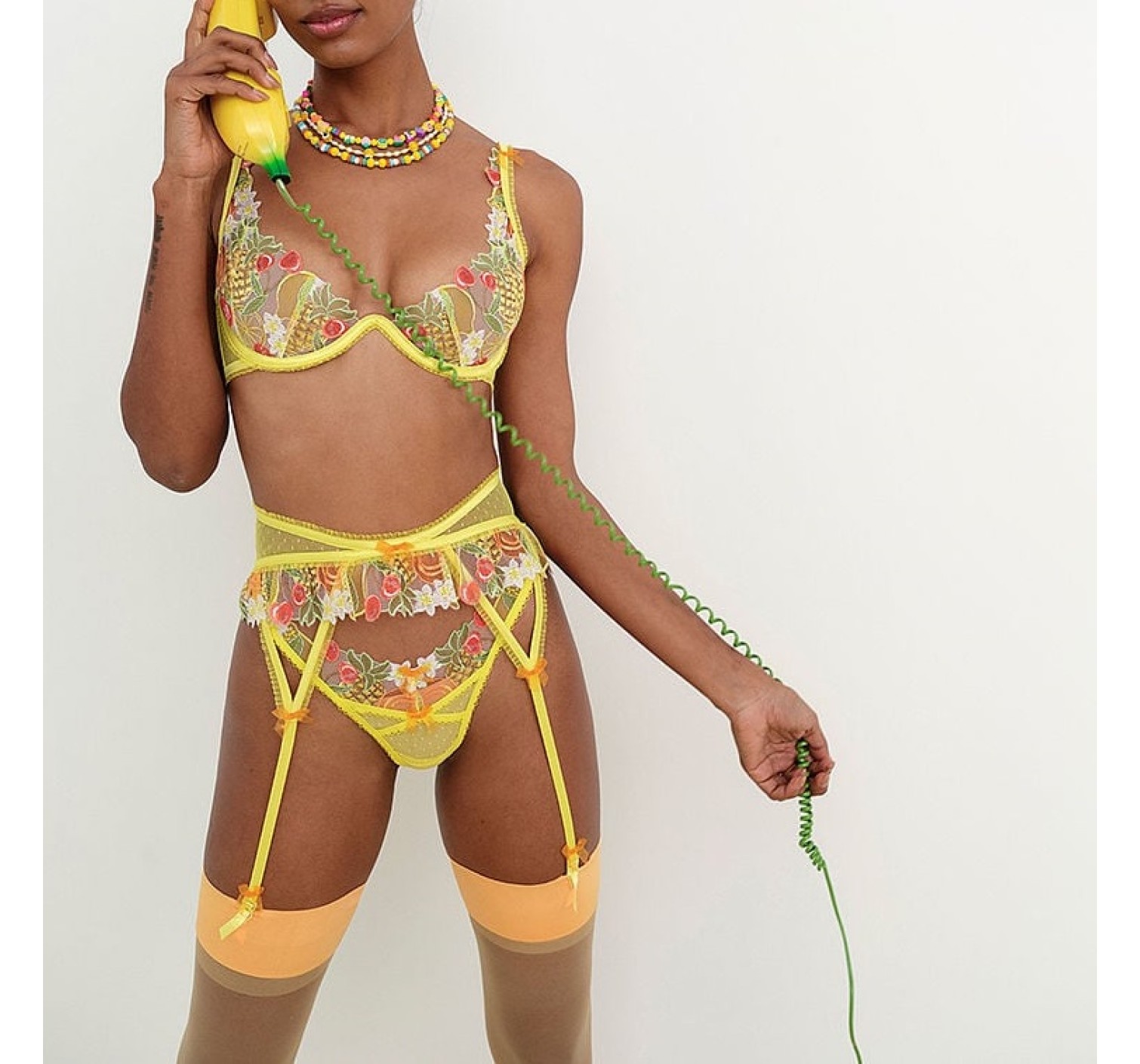 Комплект VS For LOVE & LEMONS Mirabelle Underwire Bra Set