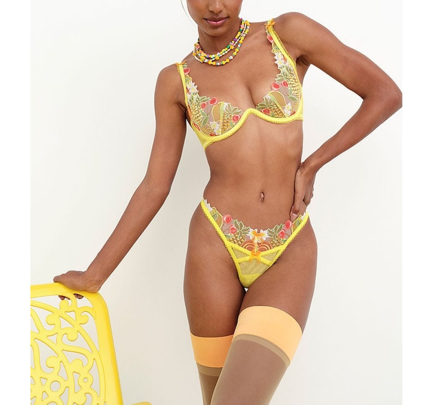 Комплект VS For LOVE & LEMONS Mirabelle Underwire Bra Set
