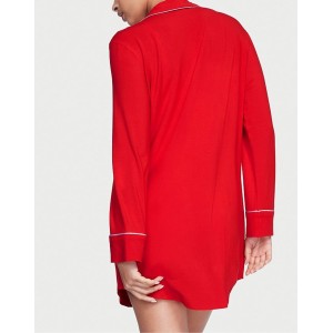 Ночная Рубашка Modal Sleepshirt Lipstick