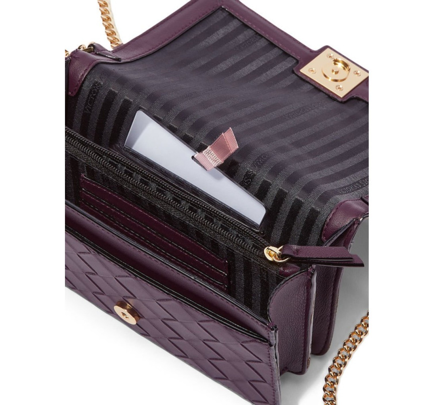 Сумка Кросс-боди The Victoria Mini Shoulder Bag Violet Woven