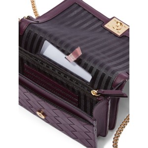 Сумка Кросс-боди The Victoria Mini Shoulder Bag Violet Woven