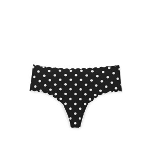 Трусики No-Show Thong Panty Black Dot