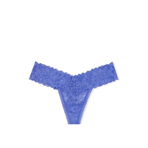 Трусики Lacie Lace-Up Blue Thong Panty