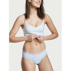 Комплект белья T-shirt Lightly lined wireless Pointelle Resort Blue