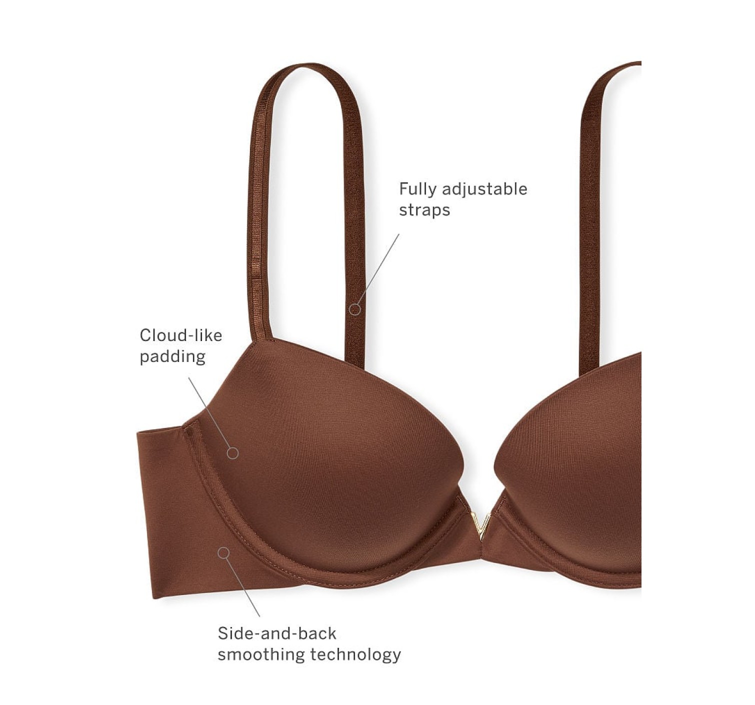 Комплект Victoria's Secret LOVE CLOUD Push-Up Plunge Bra set