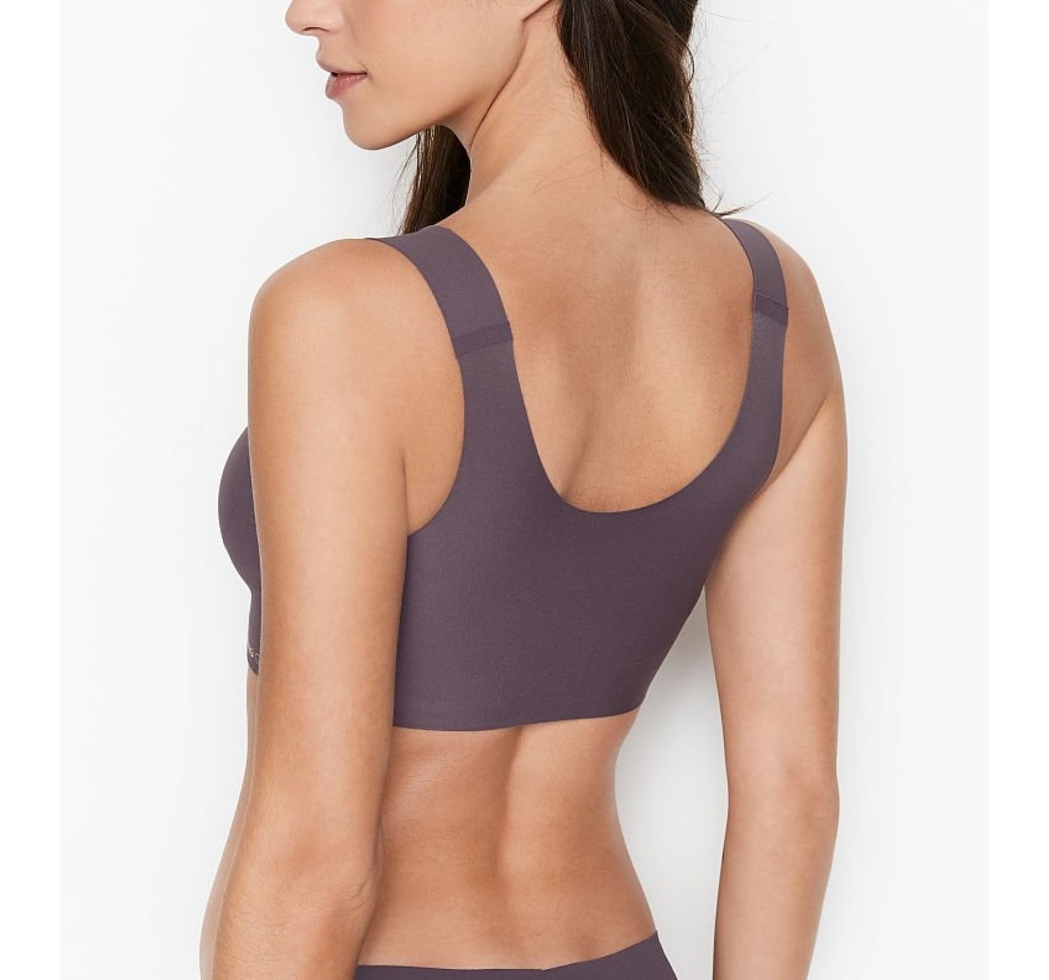 Bra Lounge Unlined Scoop Tornado Grey