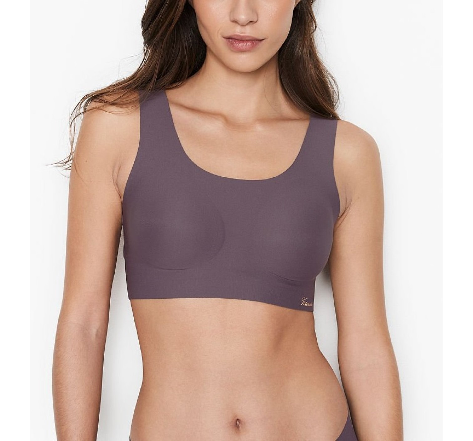 Bra Lounge Unlined Scoop Tornado Grey