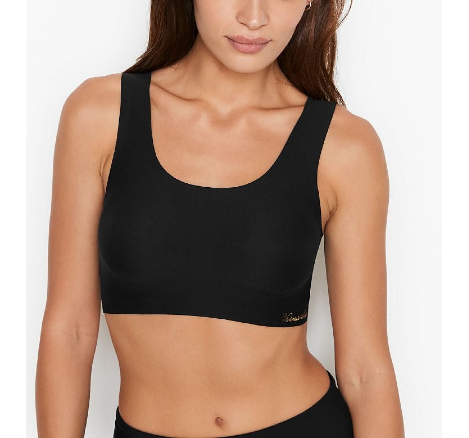 Bra Lounge Unlined Scoop Black