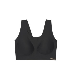 Bra Lounge Unlined Scoop Black