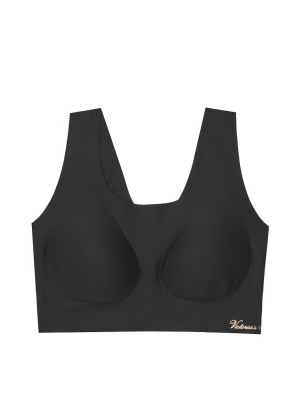 Bra Lounge Unlined Scoop Black