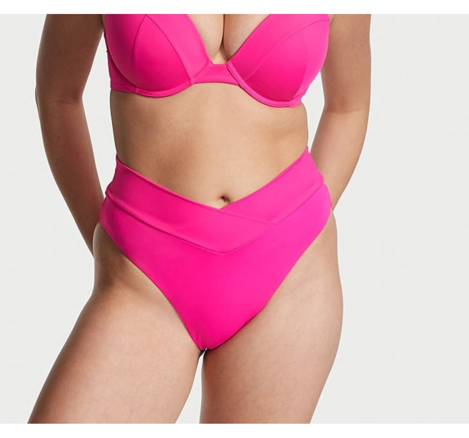 Купальник Mix-and-Match Twist Bandeau Bikini Forever Pink