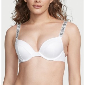 Купальник Shine Strap Sexy Tee Push-Up Bikini White