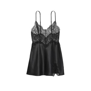 Пеньюар Very Sexy Lace Plunge Slip Black