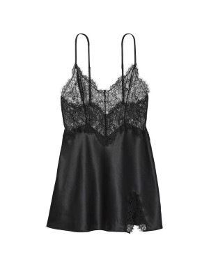 Пеньюар Very Sexy Lace Plunge Slip Black