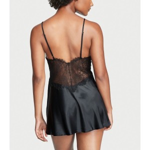 Пеньюар Very Sexy Lace Plunge Slip Black