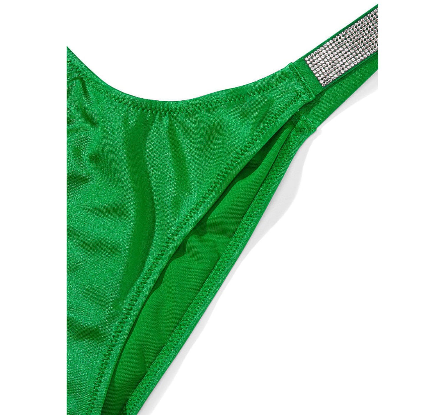 Купальник Shine Strap Bombshell Add-2-Cups Push-Up Bikini Verdant Green