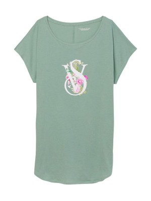 Ночная рубашка Cotton VS green