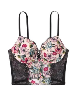 Бюстгалтер  Victoria’s Secret VERY SEXY Purest Pink Floral Push-Up Bra Top