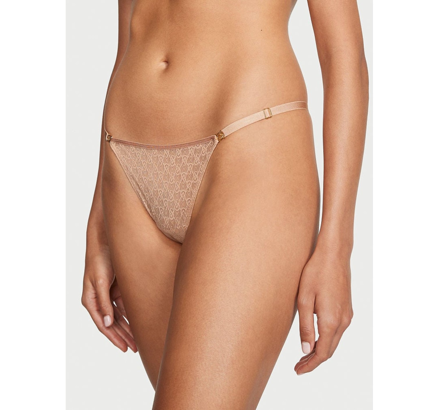 Комплект білизни Icon by Victoria's Secret Push-Up Demi Bra Praline Set