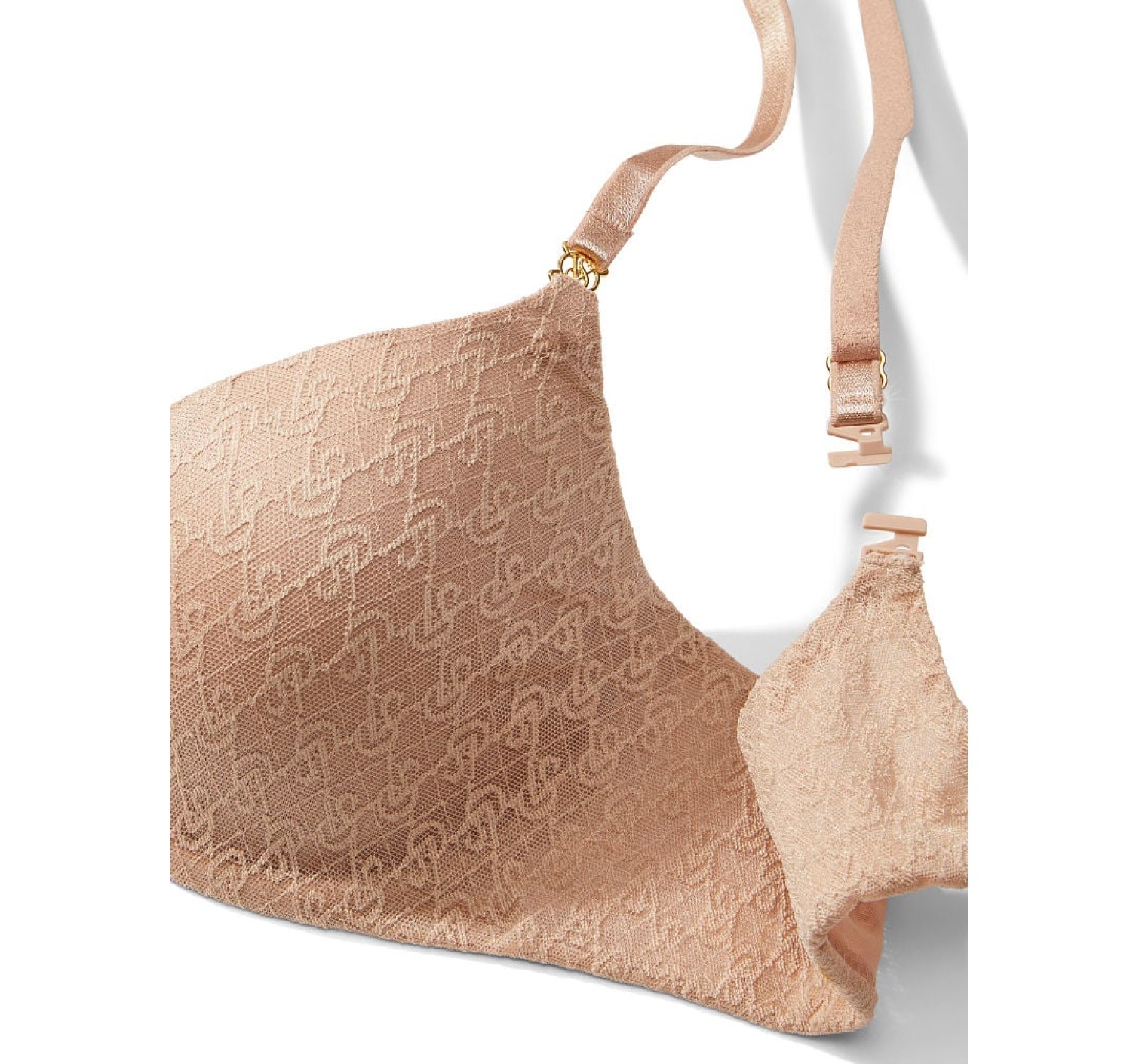 Комплект білизни Icon by Victoria's Secret Push-Up Demi Bra Praline Set